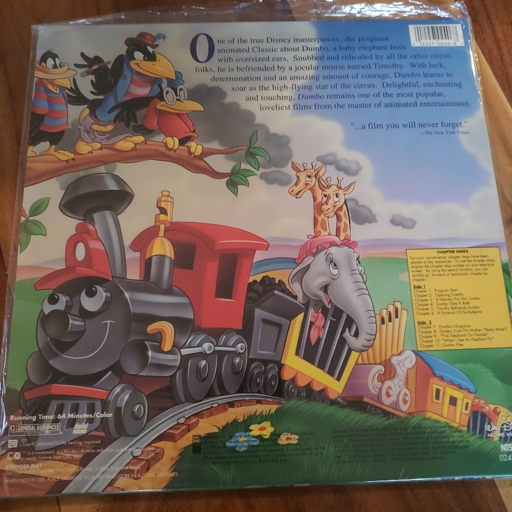 Vintage Disney Laser Discs - Picture 4 of 7